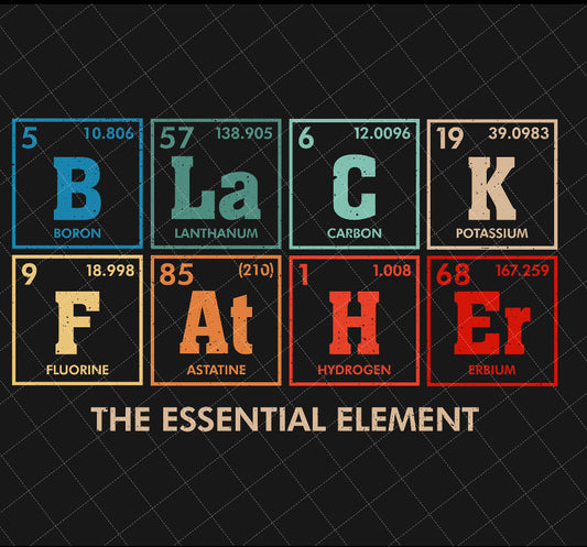 BLACK FATHER Elements Table